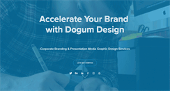 Desktop Screenshot of dogumdesign.com